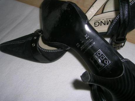 Kvalitné kožené sandále, mango,40