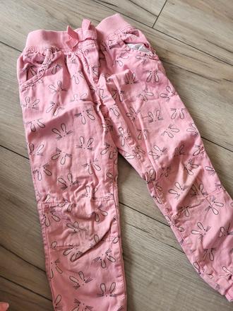 Bavlnené nohavice, 110