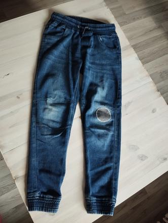 Teplákové džínsy, pepperts,146