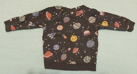 Mikina vesmír h&m 74, h&m,74