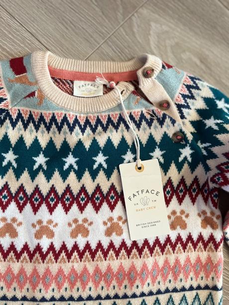 Fat face overal vianocny, 86