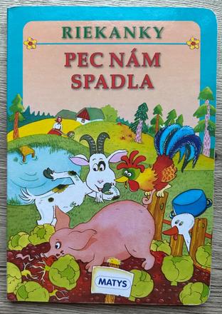 Kniha pec nám spadla - riekanky za 1eur,