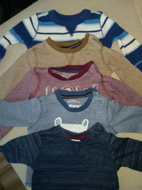 Tričká 5ks, f&f,68