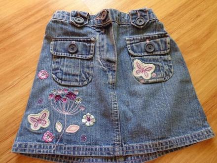 Vyšívaná sukňa, george,104