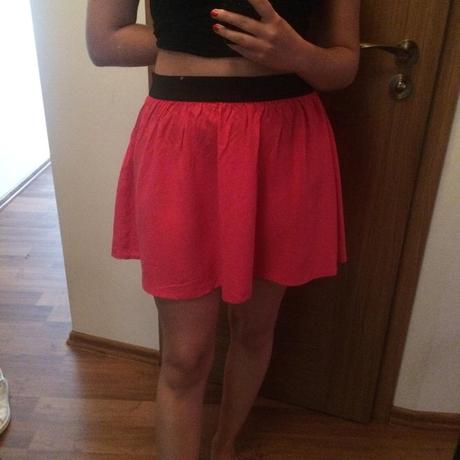 Ružová mini letna kratka sukňa new yorker, new yorker,m