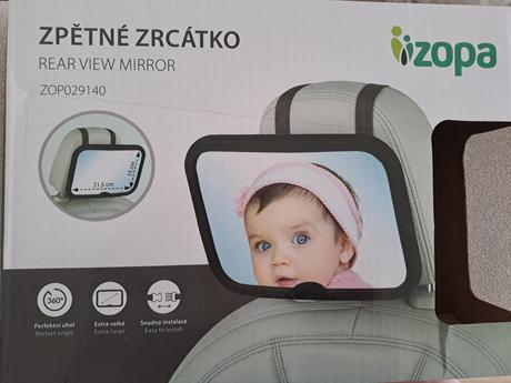 Spátné zrkadlo do auta, zopa