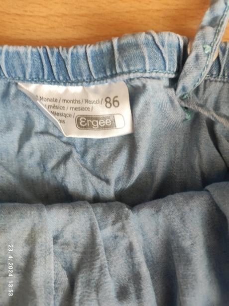 Riflovy overal pre dievčatko 86, ergee,86