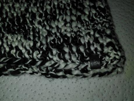 Minimálne nosená pletená súprava cropp, s