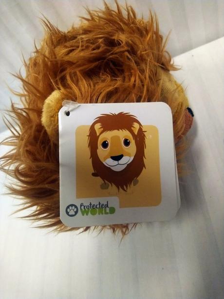 Plyšový hnedý levík, protected, 25 cm, 