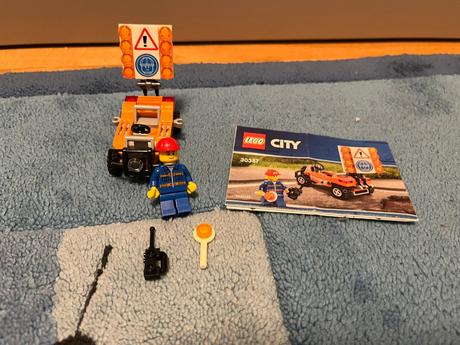 Lego city 30357 práce na ceste,