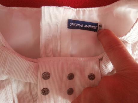 Menčestrové šaty, original marines,92