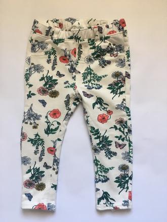 Leginove nohavice h&m vlčie maky v. 86, h&m,86