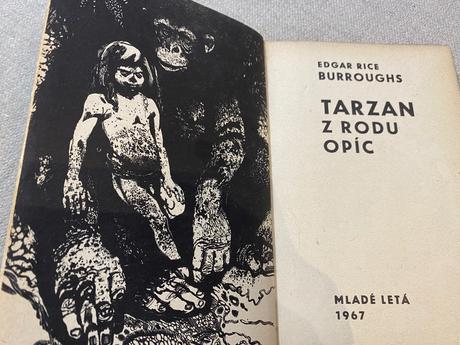 Stopy tarzan z rodu opíc edgar rice burroughs 1967, 