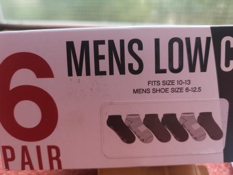 Reebok pánske ponožky 6 párov veľkosť 40-46, reebok,40 / 42 / 44 / 46