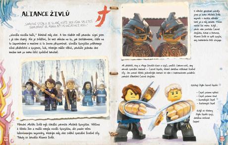 Lego ninjago "kniha spinjitzu",