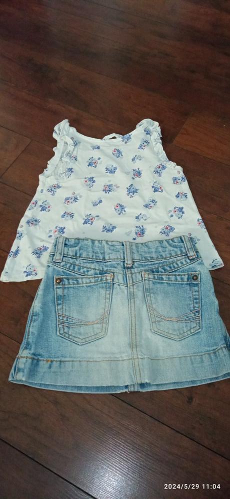 Komplet tričko a sukňa, h&m,92