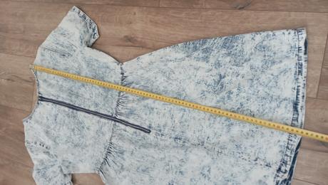 Bavlnené šaty z tenkej rifloviny (už s poštovným), xs