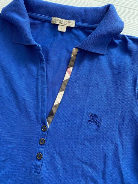 Burberry - slivkové polo, burberry,l