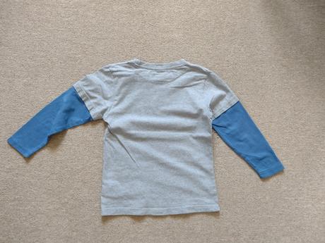 Tricko dl.rukav, 4ks, vel 122, tom tailor,122