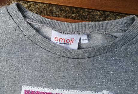 Emoji mikina - meniaci sa obrázok, c&a,170