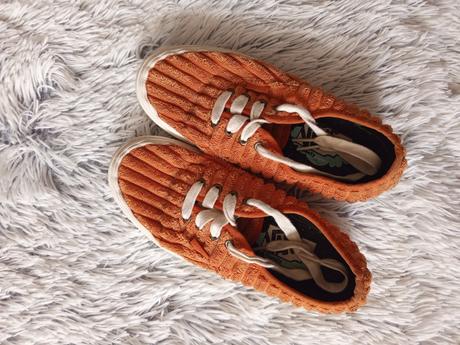 Oranžové tenisky, vans,36