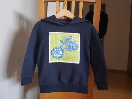 Mikina s premieňacími flitrami veľ.104, palomino,104