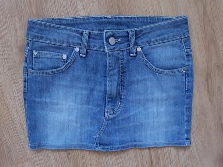 Rifľová krátka sukňa y2k, 26