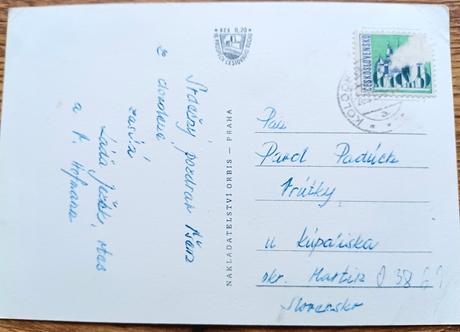 Stará pohľadnica kolodéje nad lužnicí,