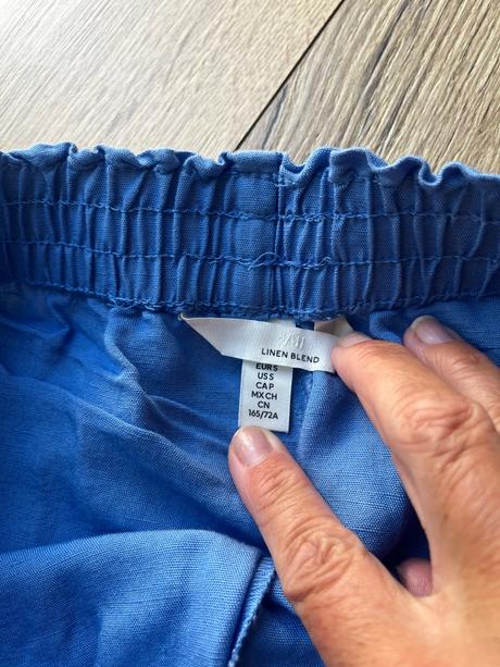 Šortky s obsahom ľanu, h&m,36