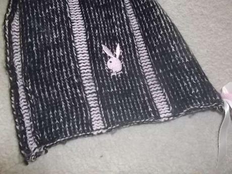 Čierno ružový šálik playboy, playboy,m