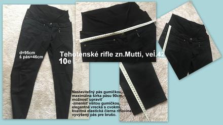 Tehotenské rifle zn.mutti, veĺ.42, 42