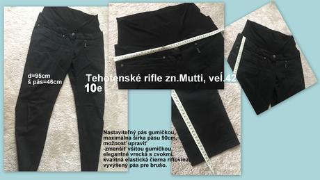 Tehotenské rifle zn.mutti, veĺ.42, 42