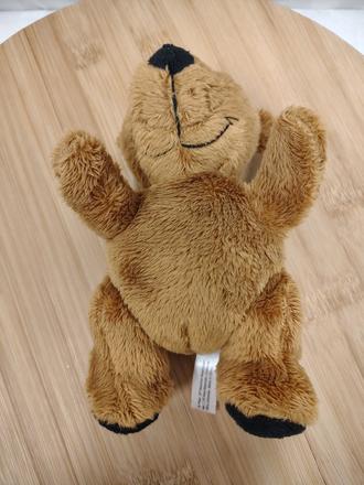 Plyšový hnedý medveď, igloo, 16 cm, 