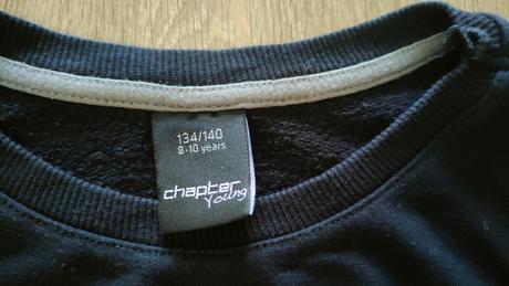 Detská štýlová mikina, veľ.134-140, 8-10 r., chapter young,134