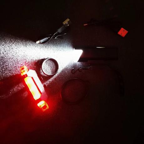 Svetlo na bicykel predné+zadné, 