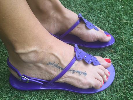 Sandále na nízkom opätku, 39