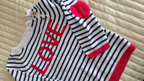 Pulovrik "love", h&m,104