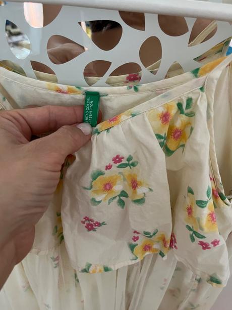 Uzasne originalne šaty benetton, benetton,140