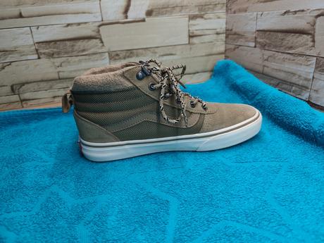 Vans 38,5 - látkovo kožené tenisky, vans,38