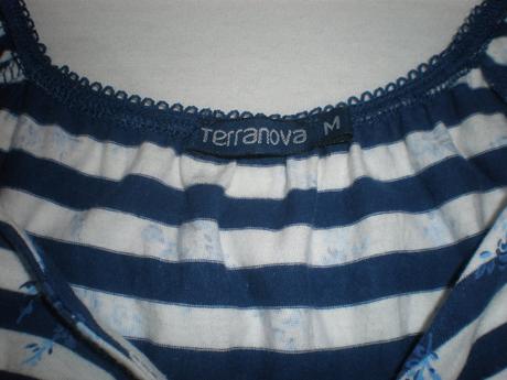 Námornícke tielko s kvietkami, terranova,m