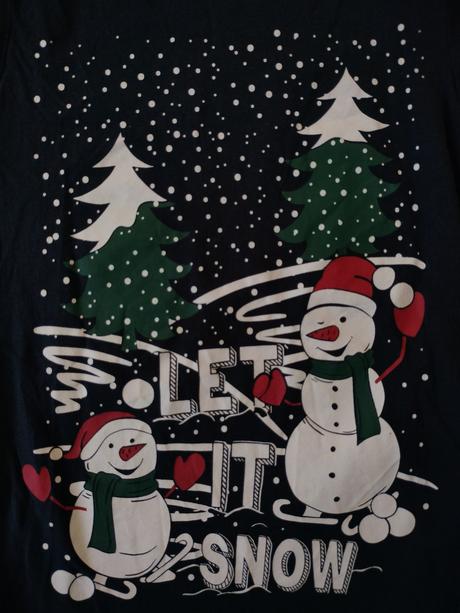 Pepco vianočné tričko snehuliak, pepco,134