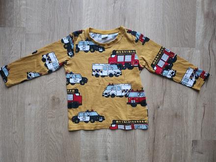 Tricko lindex 110 policia, hasici, lindex,110