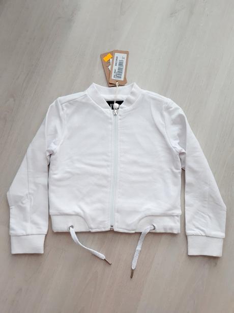 Dievčenská biela mikina miss teen (3 r.), 98