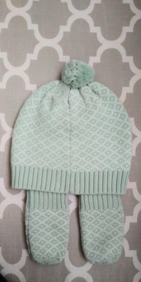 H&m zimna čiapka s rukavičkami, h&m,68