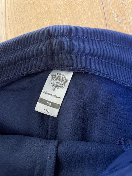 Zateplené tepláky c&a labkova patrola paw patrol, c&a,116