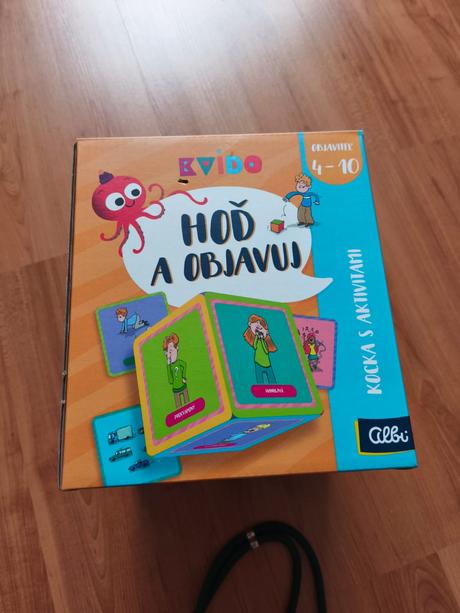 Kvído - hoď a objavuj, albi, 