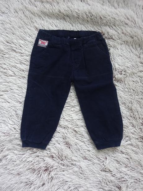 Menčestrové nohavice zn. original marines - veľ. 8, original marines,86