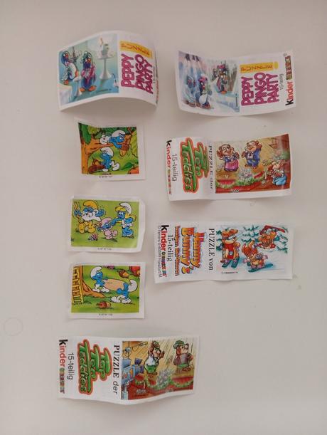 Kinder papieriky,