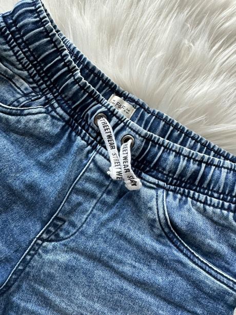 Denimové šortky, f&f,140