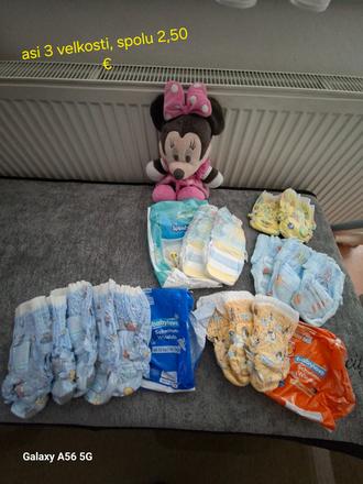 Plienky do vody, 4 kg - 9 kg